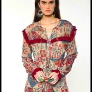 Double D Ranch Western Prairie Patch Dress